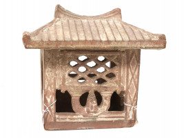 ANTIQUE CHINESE HAN DYNASTY MODEL OF A WATCHTOWER