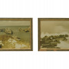 A LOT OF TWO VINTAGE SEASCAPE COLOR PHOTOS PIC-0