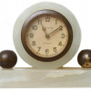 A LOT OF THREE VINTAGE MANTEL CLOCKS DESK DECOR PIC-5