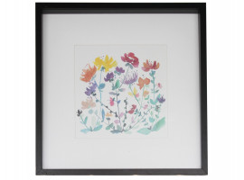 AN AMERICAN PRINT WILD FLOWERS BY KIANA MOSLEY