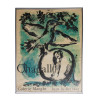 MARC CHAGALL FRENCH LITHOGRAPH EXHIBITION POSTER PIC-0