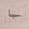 A JAPANESE ETCHING BIRD BY KEIKO MINAMI PIC-1