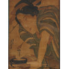 JAPANESE WOODBLOCK PRINT BIJINGA BY KEISAI EISEN PIC-1