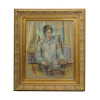 AFTER TOULOUSE-LAUTREC PASTEL PAINTING PORTRAIT PIC-0