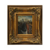 AN OIL PAINTING NEW YORK ATTR. TO CLAUDE COOPER PIC-0