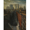 AN OIL PAINTING NEW YORK ATTR. TO CLAUDE COOPER PIC-1