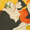 A FRENCH LITHOGRAPH BY HENRY DE TOULOUSE LAUTREC PIC-1