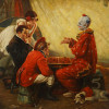 AFTER NORMAN ROCKWELL OIL PAINTING ILLUSTRATION PIC-1