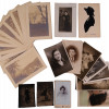 A SET OF ANTIQUE FERROTYPES AND PHOTOGRAPHS PIC-0