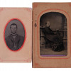 ANTIQUE 1800S RARE TINTYPE PHOTOS AND GLASS PLATES PIC-2