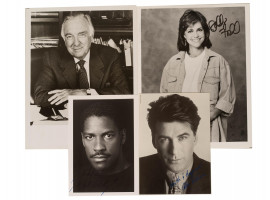 ALEC BALDWIN AND OTHER CELEBRITIES AUTOGRAPHS