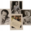 JACK NICHOLSON AND OTHER CELEBRITIES AUTOGRAPHS PIC-0