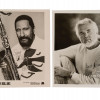FAMOUS JAZZ MUSICIANS AND ACTOR PHOTO AUTOGRAPHS PIC-1