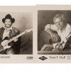 COUNTRY MUSIC CELEBRITIES SIGNED AUTOGRAPHS LOT PIC-1