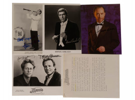 BENNY GOODMAN AND OTHER FAMOUS MUSICIAN AUTOGRAPHS