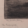 EUGENE HIGGINS THE REFUGEES 1920S ETCHING ARTWORK PIC-3