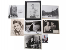 A LOT OF AUTOGRAPHED PHOTOS FRANKLIN ROOSEVELT