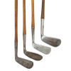 EIGHT VINTAGE GOLF CLUBS COLLECTION PIC-1