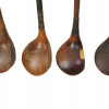 NINE VINTAGE GOLF CLUBS COLLECTION PIC-1