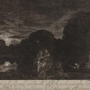 THE FLIGHT INTO EGYPT ENGRAVING BY HENDRICK GOUDT PIC-1