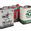 A COLLECTION OF SIX VINTAGE OIL CANS PIC-4