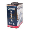 A COLLECTION OF SIX VINTAGE OIL CANS PIC-5