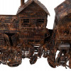 AMERICAN FOLK ART HANDMADE COPPER MODEL OF HOUSE PIC-8