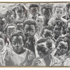 AFRO AMERICAN LITHOGRAPH CHILDREN BY DON MILLER PIC-0