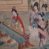 A CHINESE WATERCOLOR PAINTING ON SILK FRAMED PIC-3