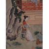 A CHINESE WATERCOLOR PAINTING ON SILK FRAMED PIC-4