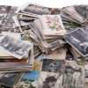 LARGE LOT OF ANTIQUE AND VINTAGE POSTCARDS PIC-1