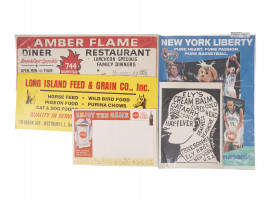 VINTAGE NEW YORK ADVERTISING POSTERS AND FLYERS