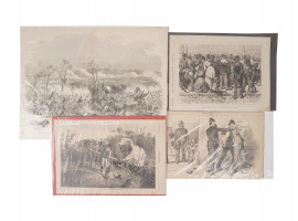 ANTIQUE AMERICAN CIVIL WAR ENGRAVING COLLECTION