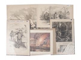 ANTIQUE AMERICAN CIVIL WAR ENGRAVING COLLECTION