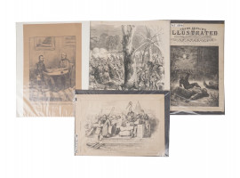 ANTIQUE AMERICAN CIVIL WAR ENGRAVING COLLECTION