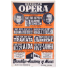 FOUR VINTAGE BROOKLYN OPERA POSTERS PIC-1