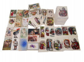 ANTIQUE AND VINTAGE AMERICAN COLOR POSTCARDS