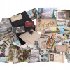 ANTIQUE & VINTAGE POSTCARDS IN A CASE COLLECTIBLES PIC-0