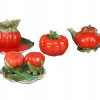 VINTAGE ROYAL BAYREUTH PORCELAIN TOMATO ITEMS PIC-0