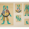 JULIA BELOMLINSKY SOVIET COSTUME DESIGN DRAWINGS PIC-3