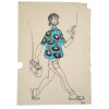 THEATRE CLOTHES DRAWINGS BY VSEVOLOD SAHNOVSKY PIC-2