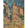 RUSSIAN OIL PAINTING PARIS BY KONSTANTIN KOROVIN PIC-1