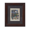 RUSSIAN FRENCH BOUQUET LITHOGRAPH BY MARC CHAGALL PIC-0