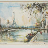 TWO FRENCH COLOR LITHOGRAPHS AFTER MARIUS GIRARD PIC-2