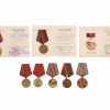 A GROUP OF SOVIET MEDALS AND AWARDS PIC-0