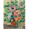 THREE OIL DECORATIVE IMPRESSIONIST PAINTINGS PIC-2