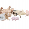 A COLLECTION OF VARIOUS PORCELAIN PIG FIGURINES PIC-5