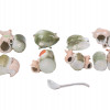 LOT EIGHT GERMAN FAIRING PORCELAIN PIG FIGURINES PIC-6