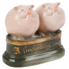 ANTIQUE GERMAN FAIRING PORCELAIN PIG FIGURINES PIC-3