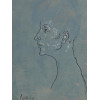 A LITHOGRAPH BY PABLO PICASSO BLUE PERIOD SIGNED PIC-1